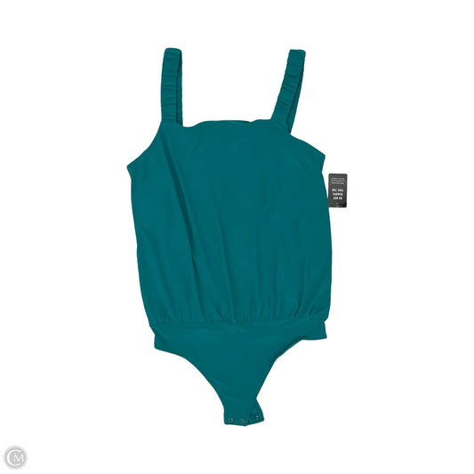 Bodysuit By Express In Teal, Size: S