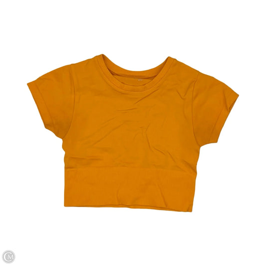 Athletic Top Short Sleeve By Aerie In Orange, Size: Xs