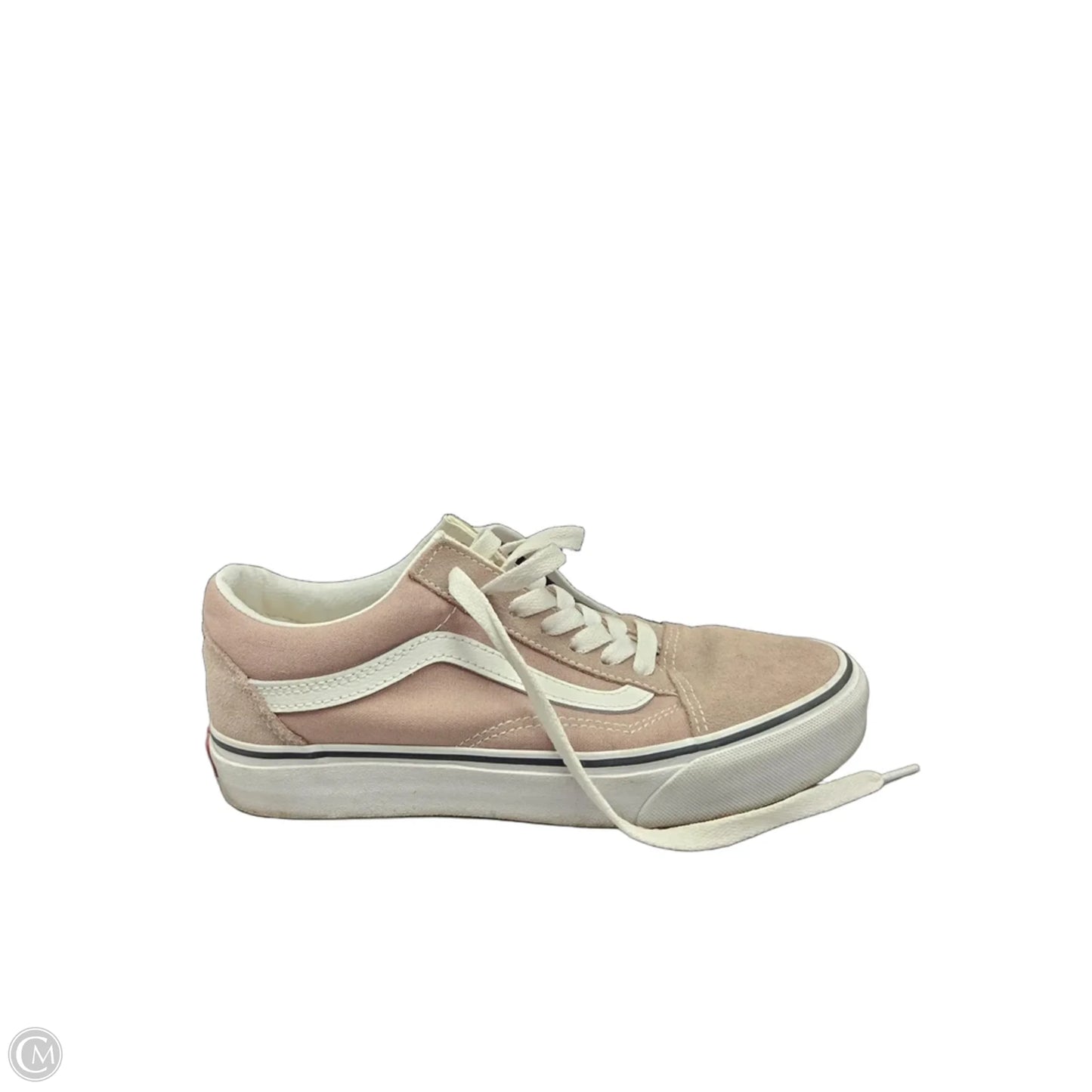 Shoes Sneakers By Vans In Pink, Size: 7.5