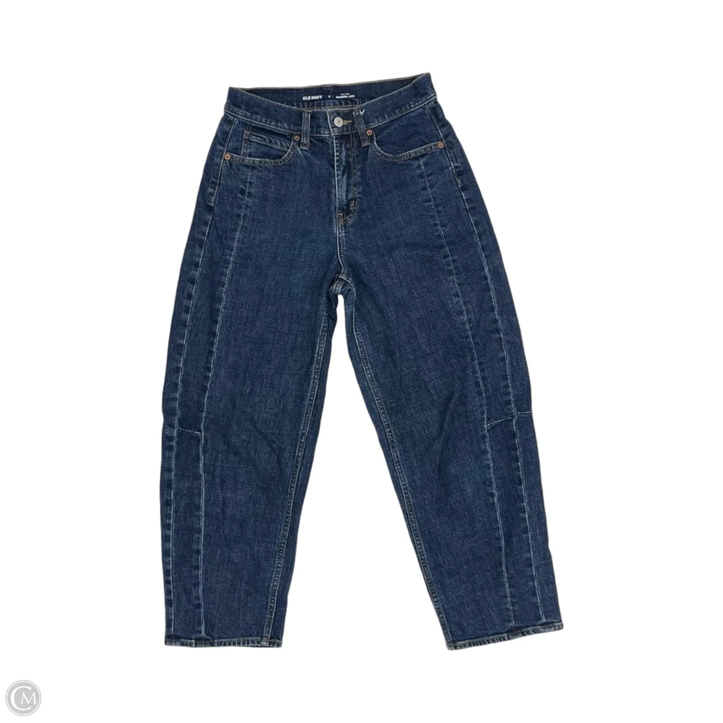 Jeans Straight By Old Navy In Blue Denim, Size: 2