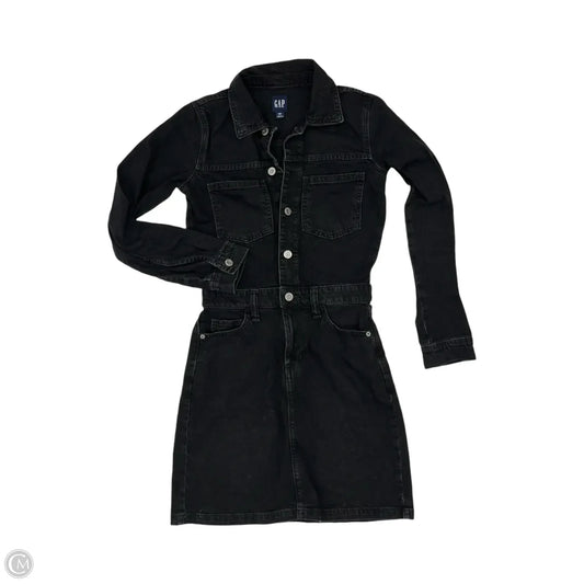 Dress Casual Short By Gap In Black Denim, Size: 0