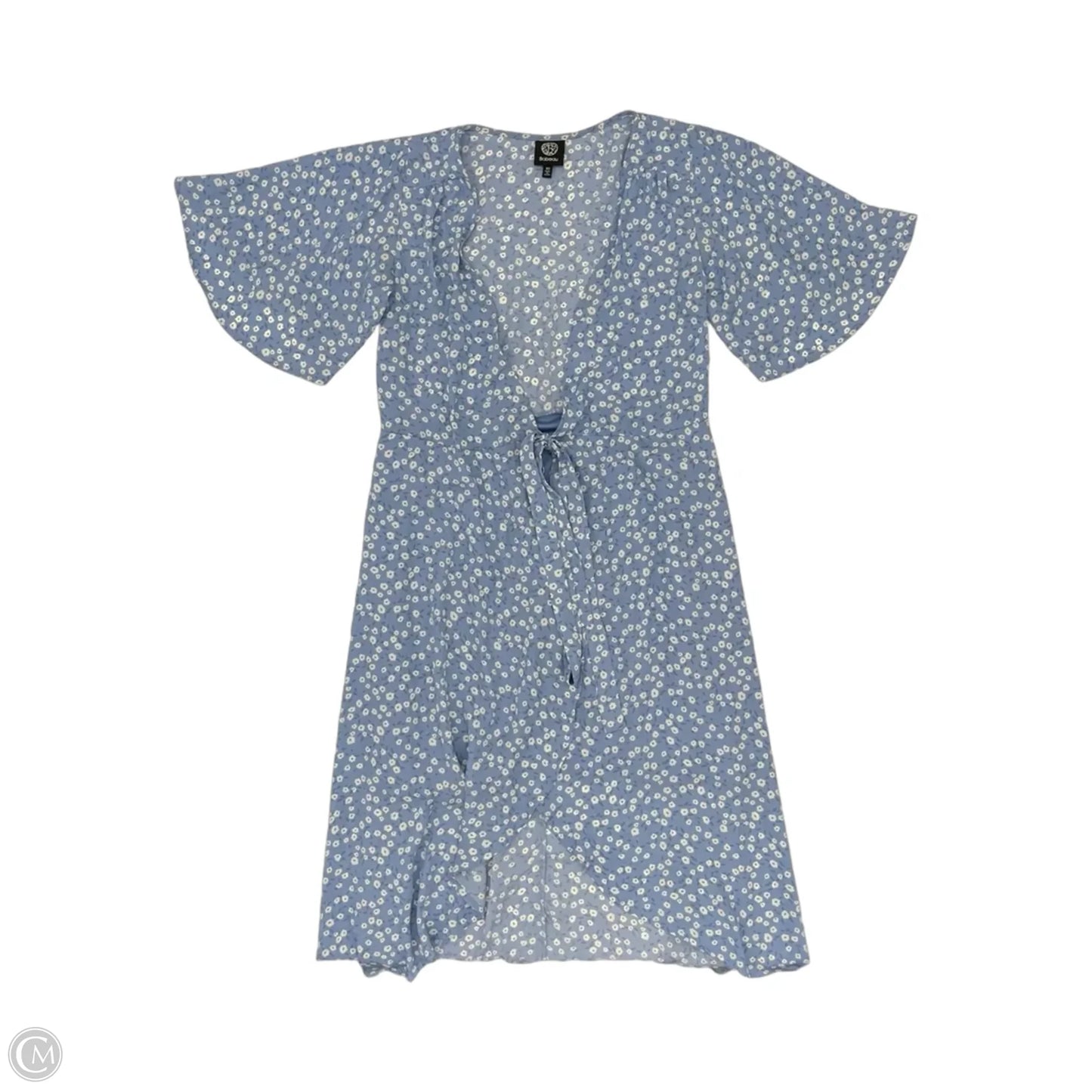 Dress Party Midi By Bobeau In Blue & White, Size: Xs