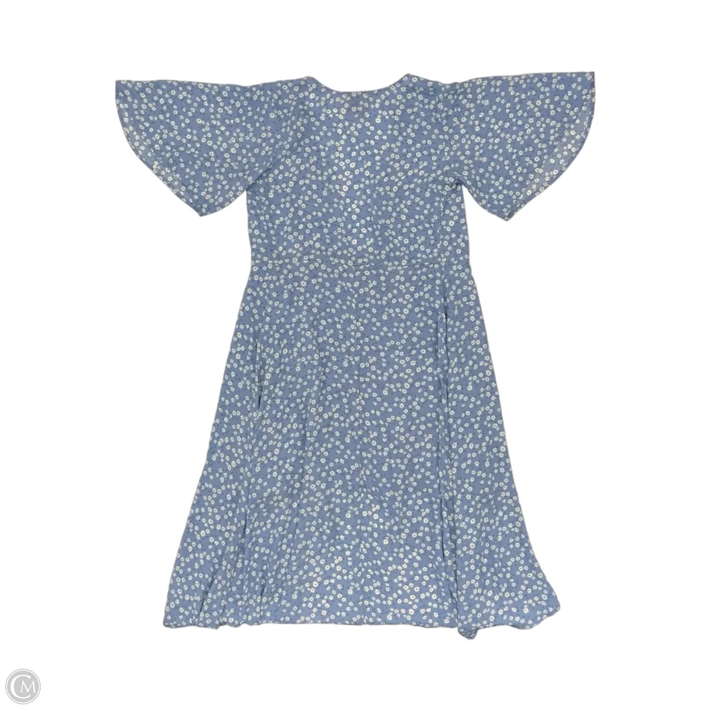 Dress Party Midi By Bobeau In Blue & White, Size: Xs