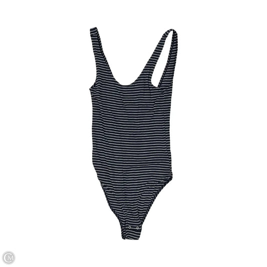 Bodysuit By Gap In Blue & White, Size: Xs
