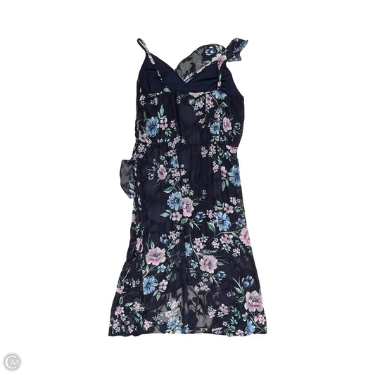 Dress Party Long By Clothes Mentor In Navy, Size: Lp