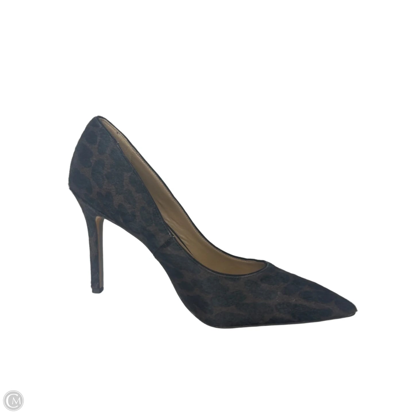 Sandals Heels Stiletto By Sam Edelman In Animal Print, Size: 8.5