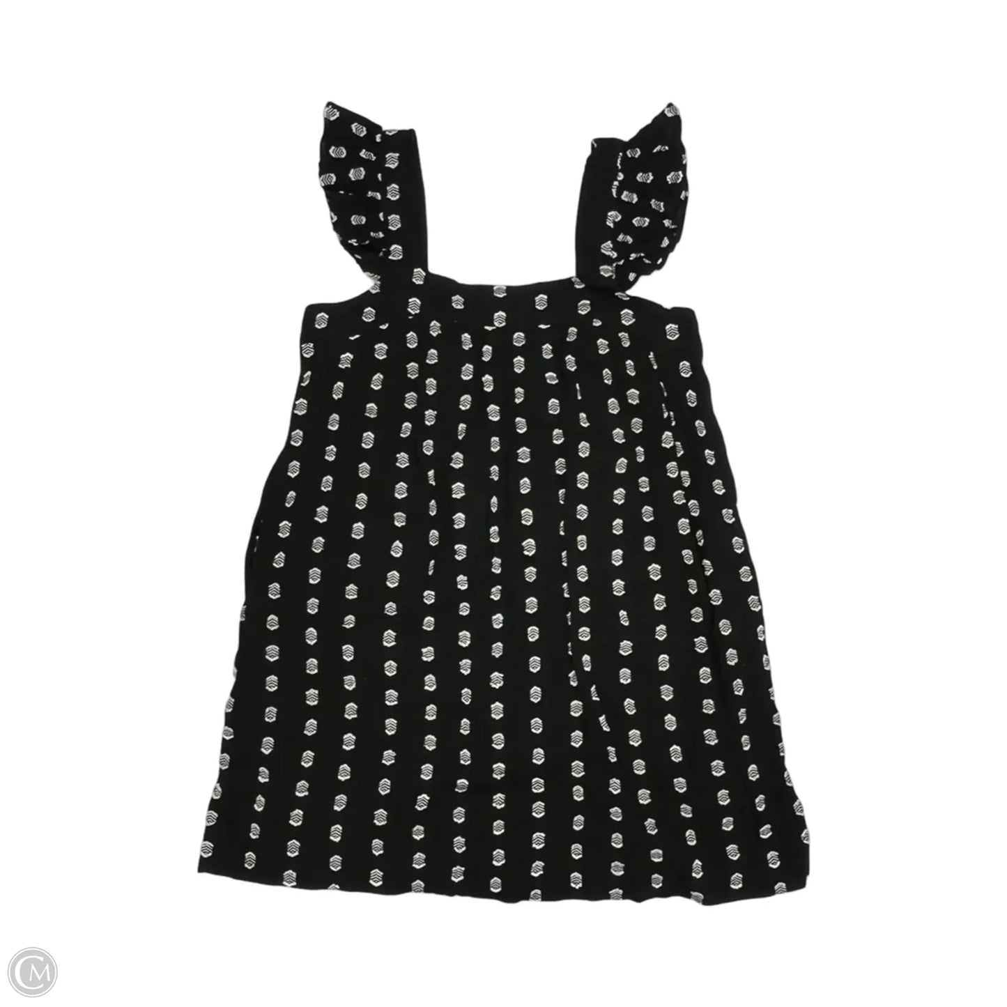 Dress Party Short By Loft In Black & White, Size: M