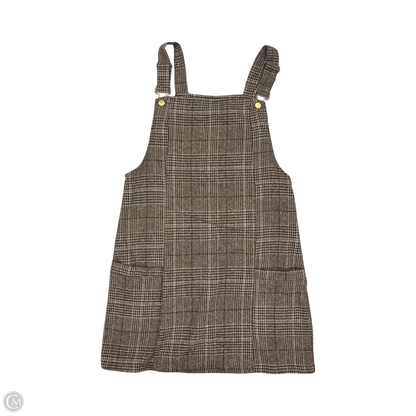 Dress Casual Short By Shein In Brown, Size: L