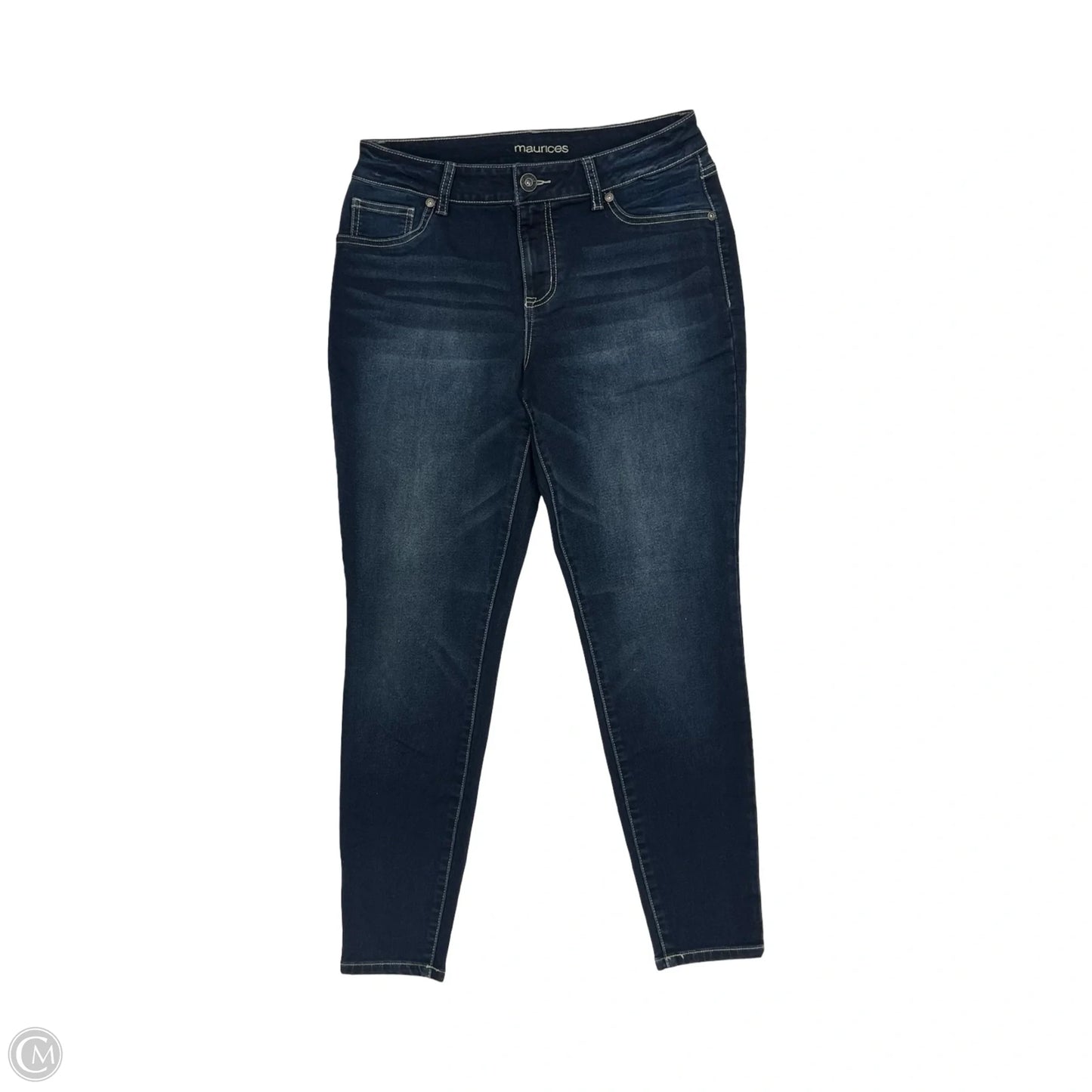 Jeans Jeggings By Maurices In Blue Denim, Size: Lp