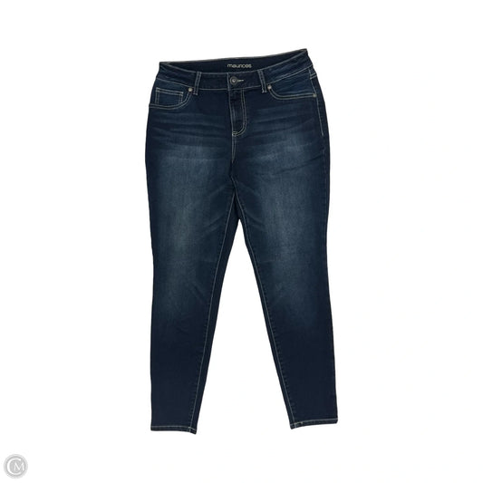Jeans Jeggings By Maurices In Blue Denim, Size: Lp