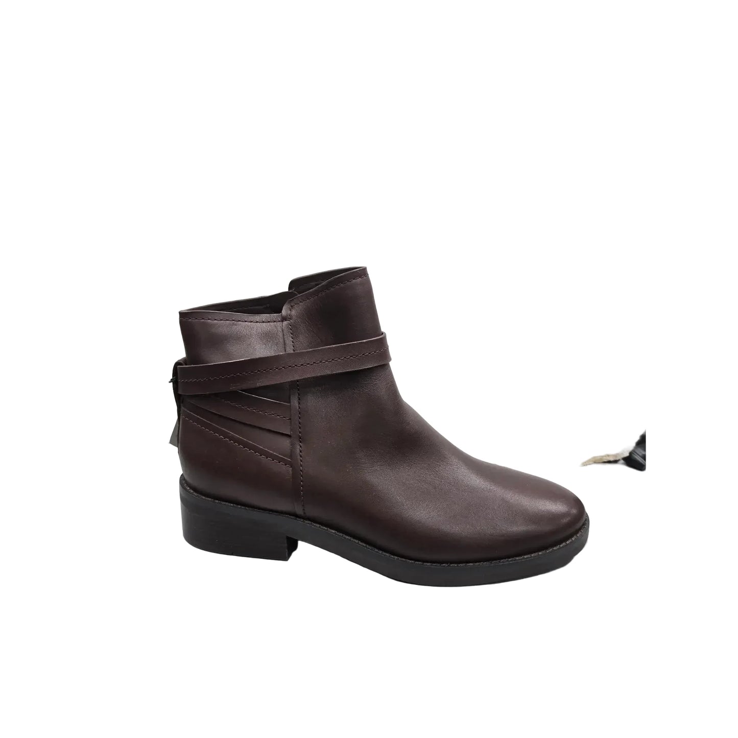Boots Ankle Flats By Cole-haan In Brown, Size: 9