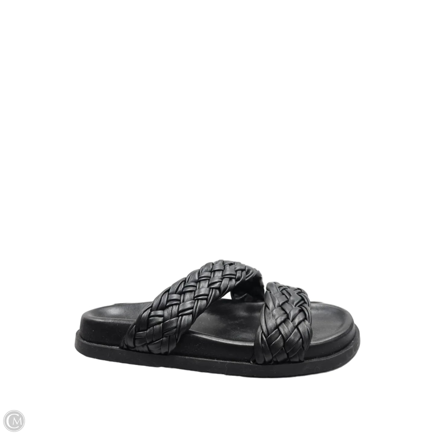Sandals Flats By Cmc In Black, Size: 9