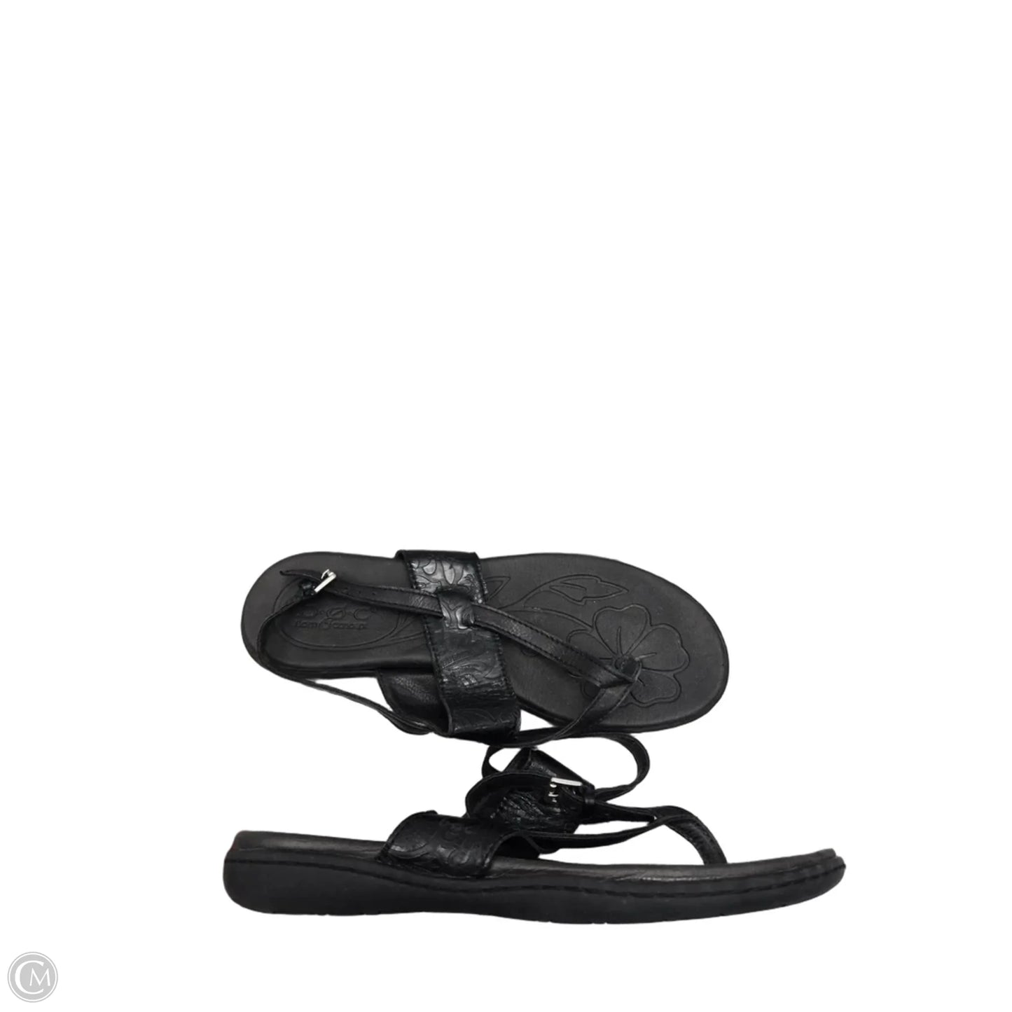 Sandals Flats By Boc In Black, Size: 9