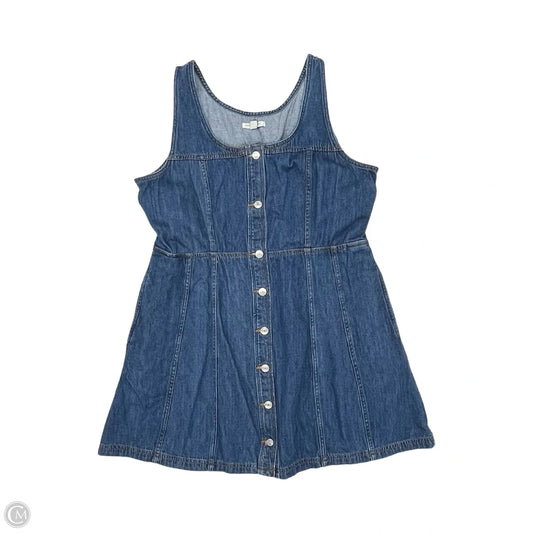 Dress Casual Short By Free Assembly In Blue Denim, Size: Xl