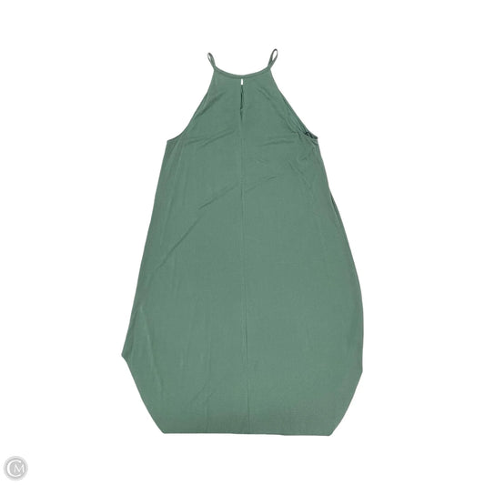 Dress Casual Midi By Double Zero In Green, Size: L
