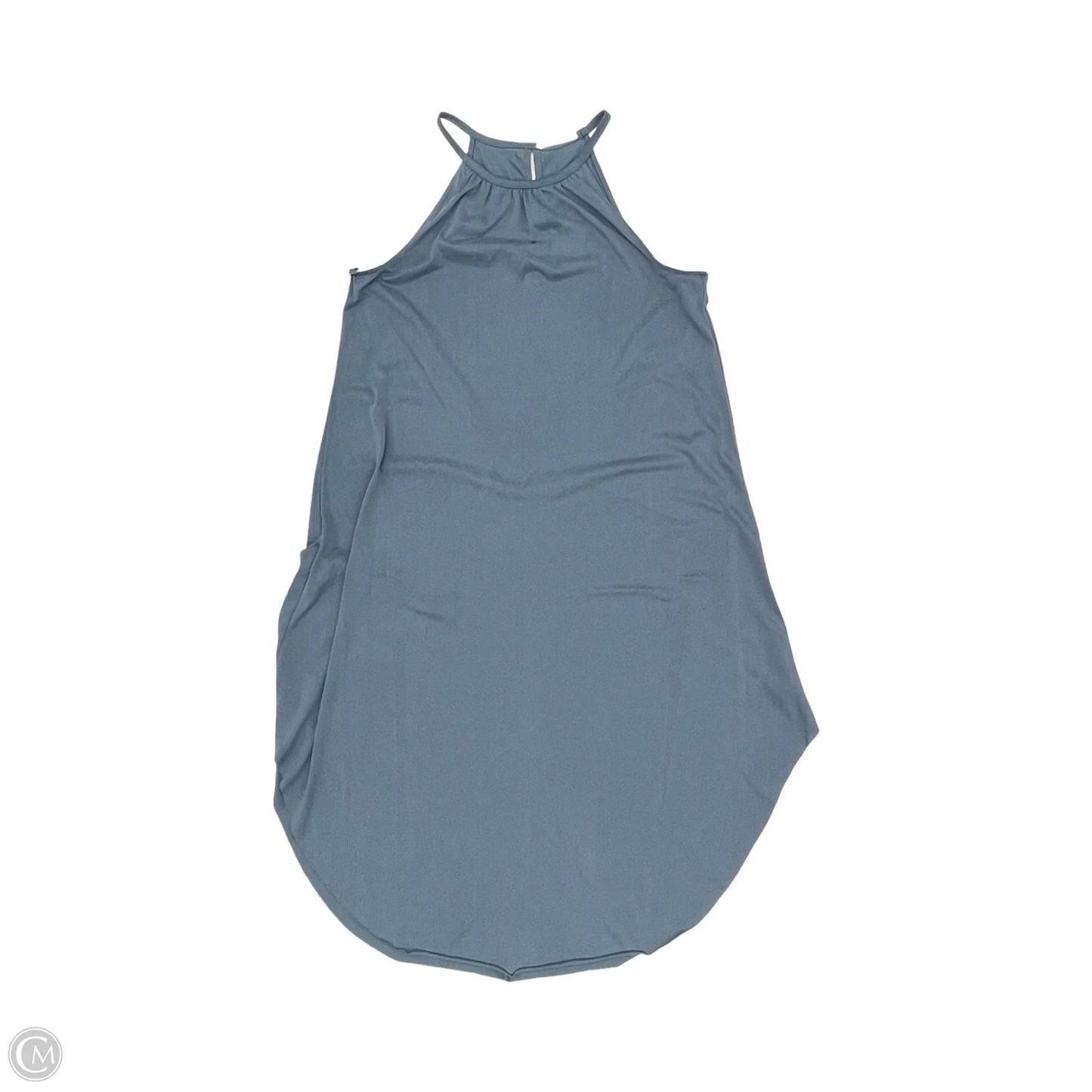 Dress Casual Midi By Double Zero In Blue, Size: L