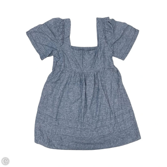 Dress Party Short By Draper James In Blue Denim, Size: Xl