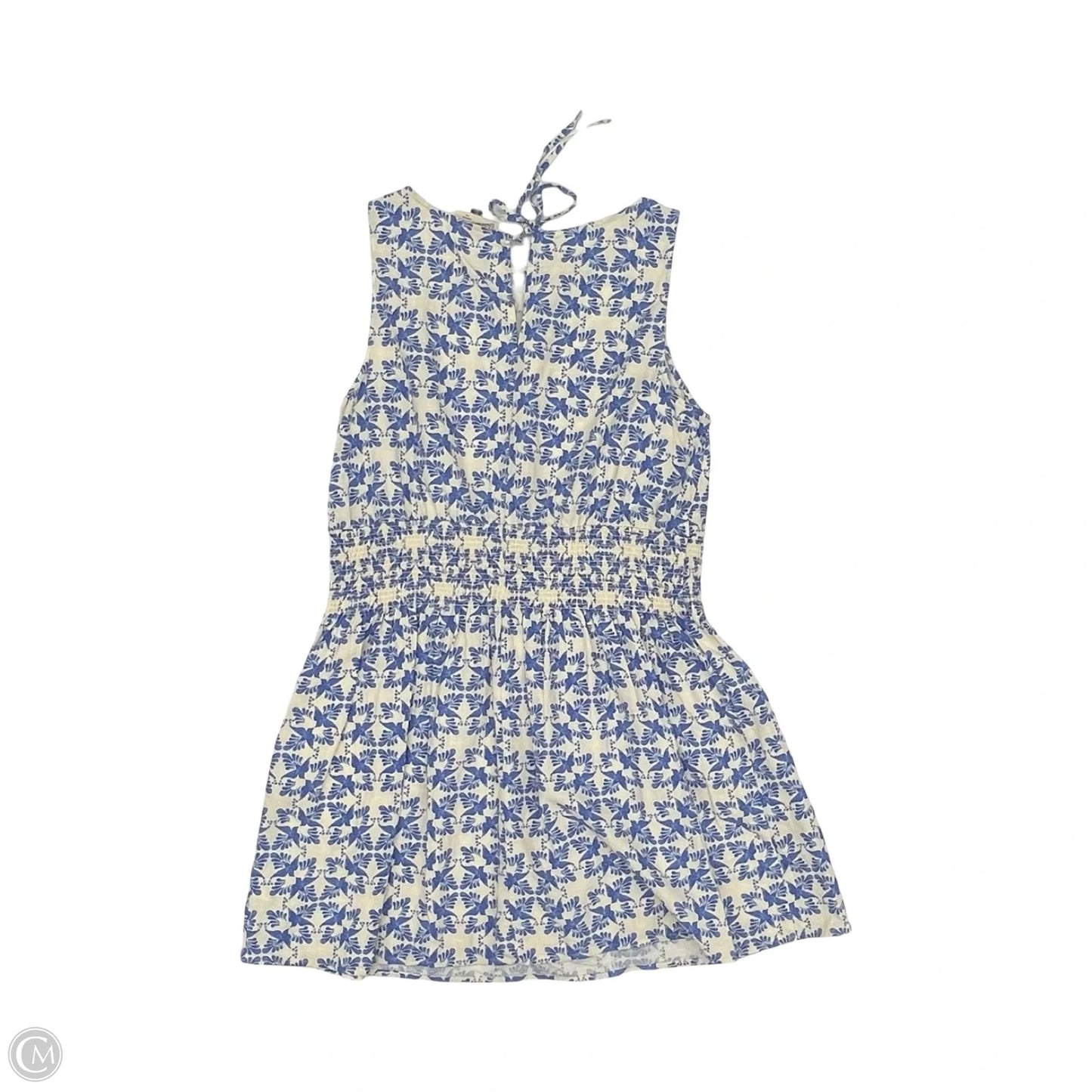 Dress Casual Short By Universal Thread In Blue & White, Size: Xl