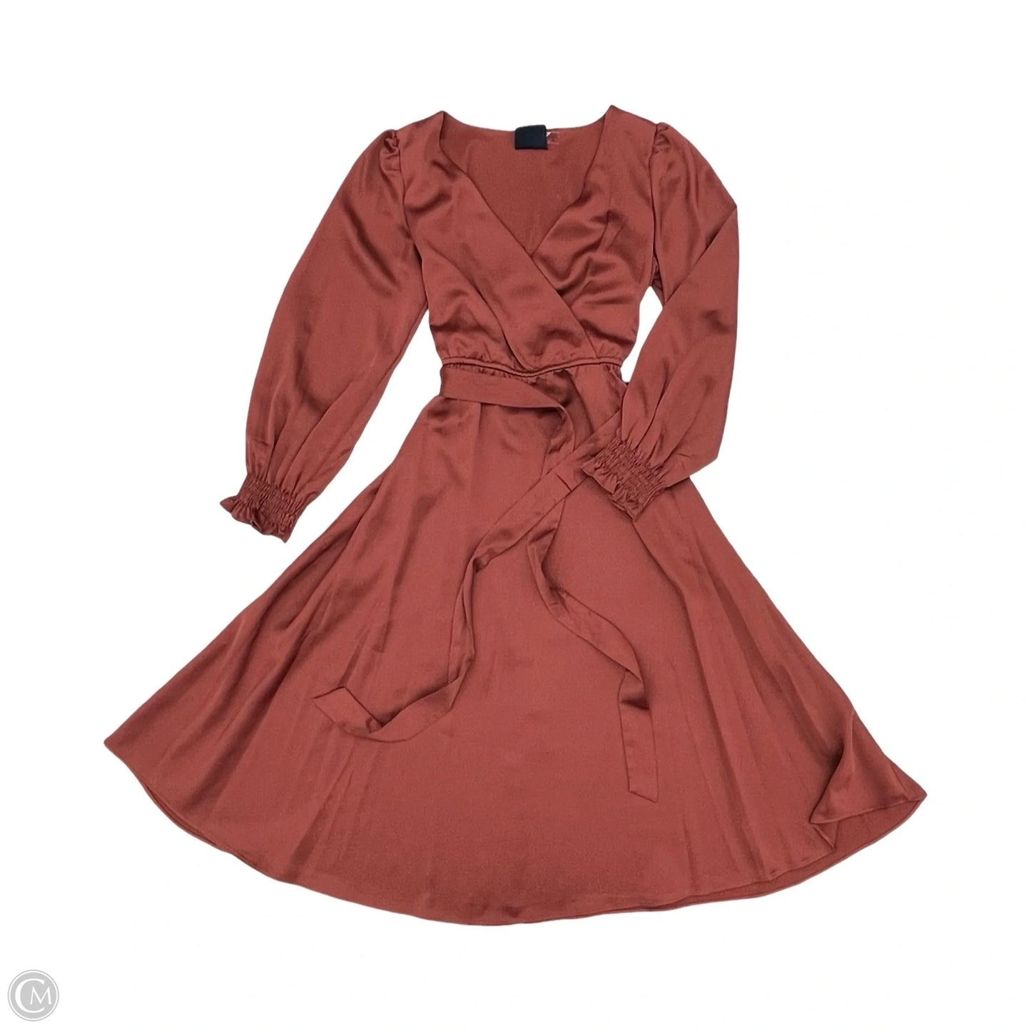 Dress Party Midi By Taylor In Red, Size: 4