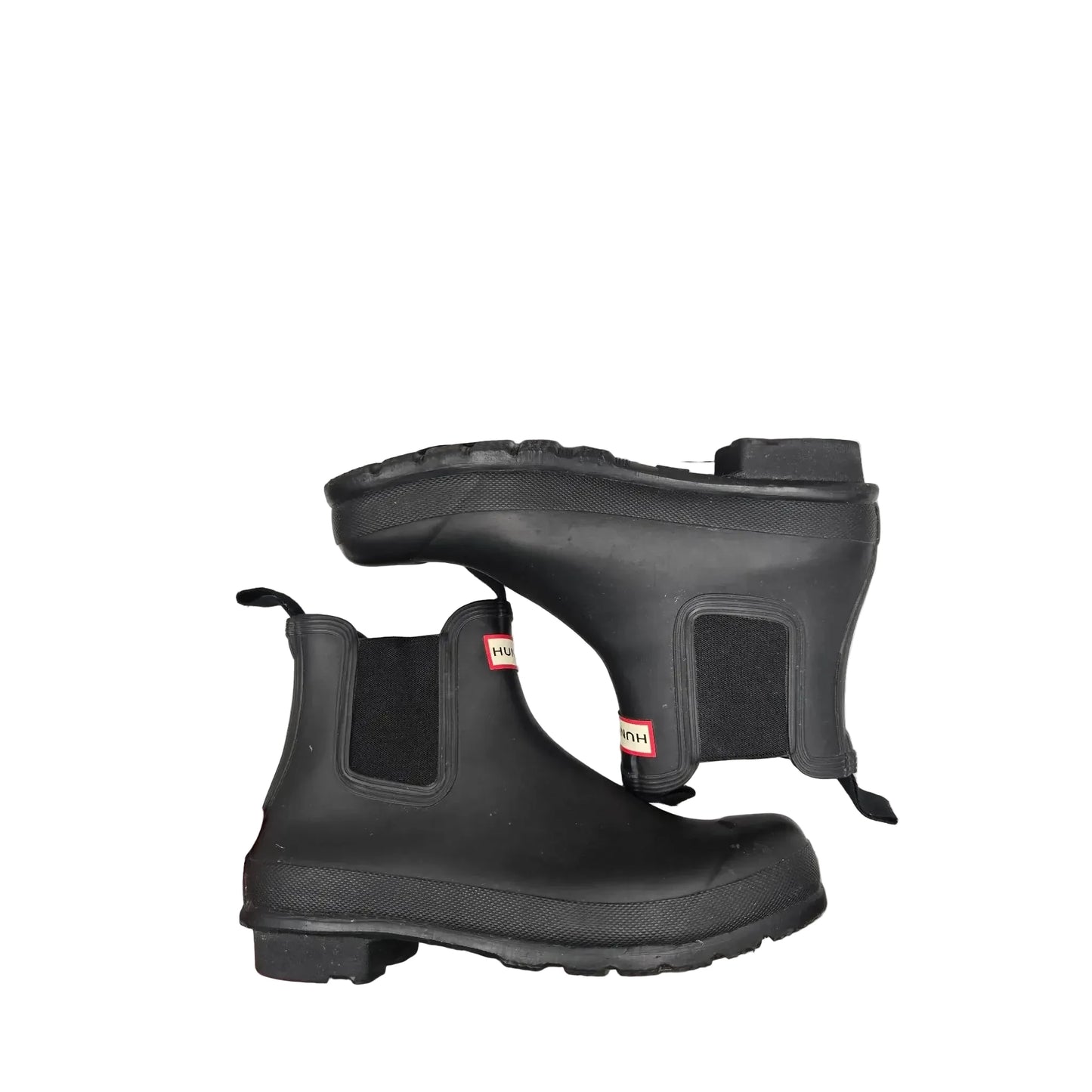 Boots Rain By Hunter In Black, Size: 9