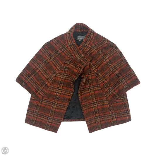 Poncho By Anthropologie In Orange, Size: Onesize