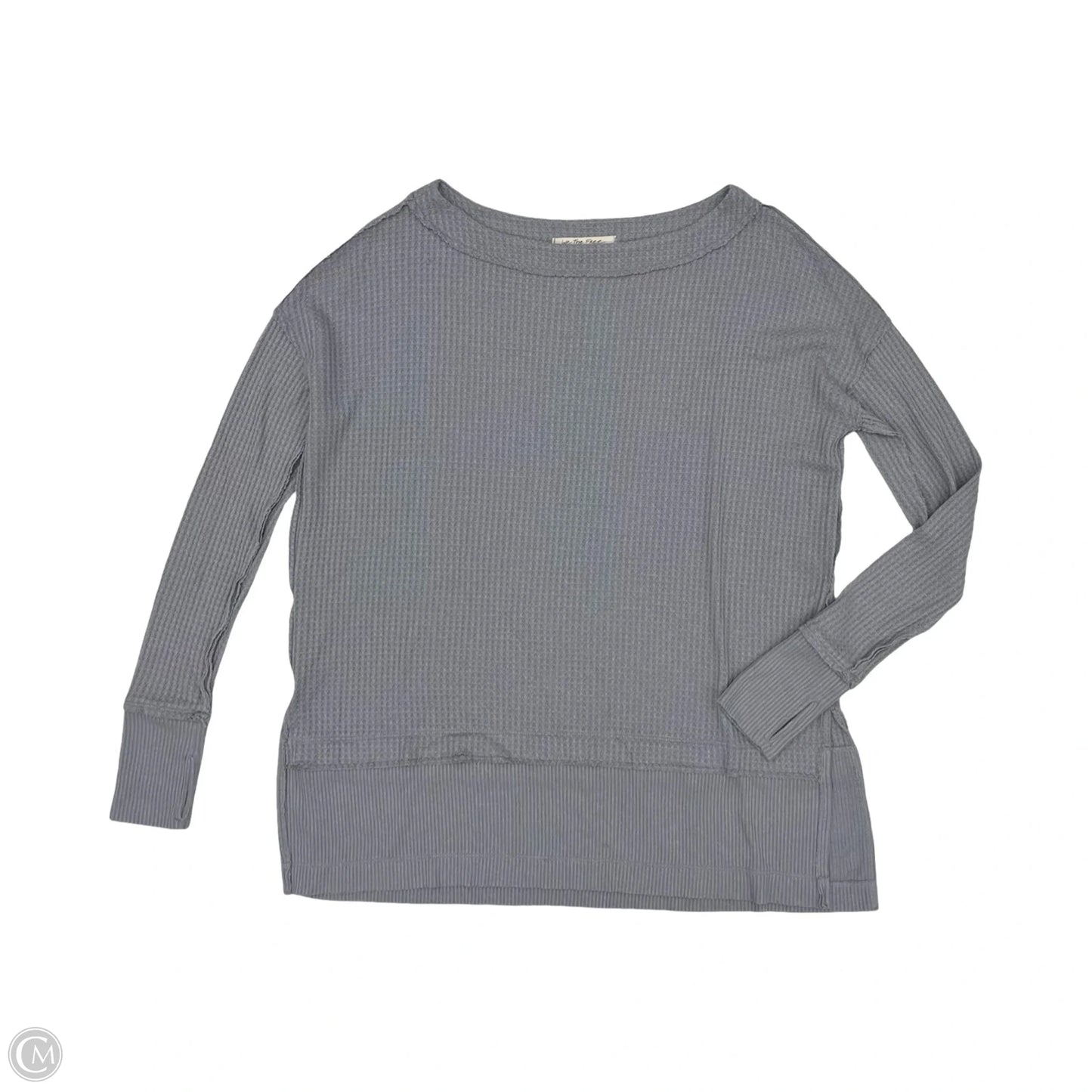 Tunic Long Sleeve By We The Free In Grey, Size: M