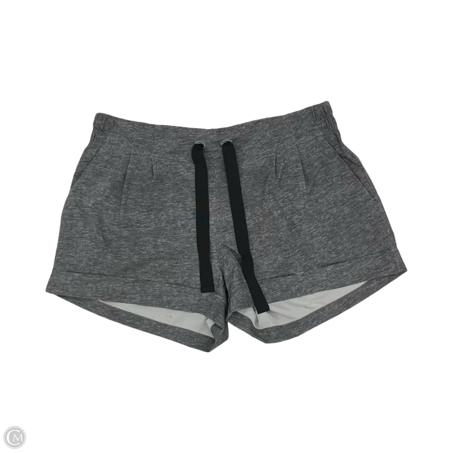 Athletic Shorts By Lululemon In Grey, Size: M