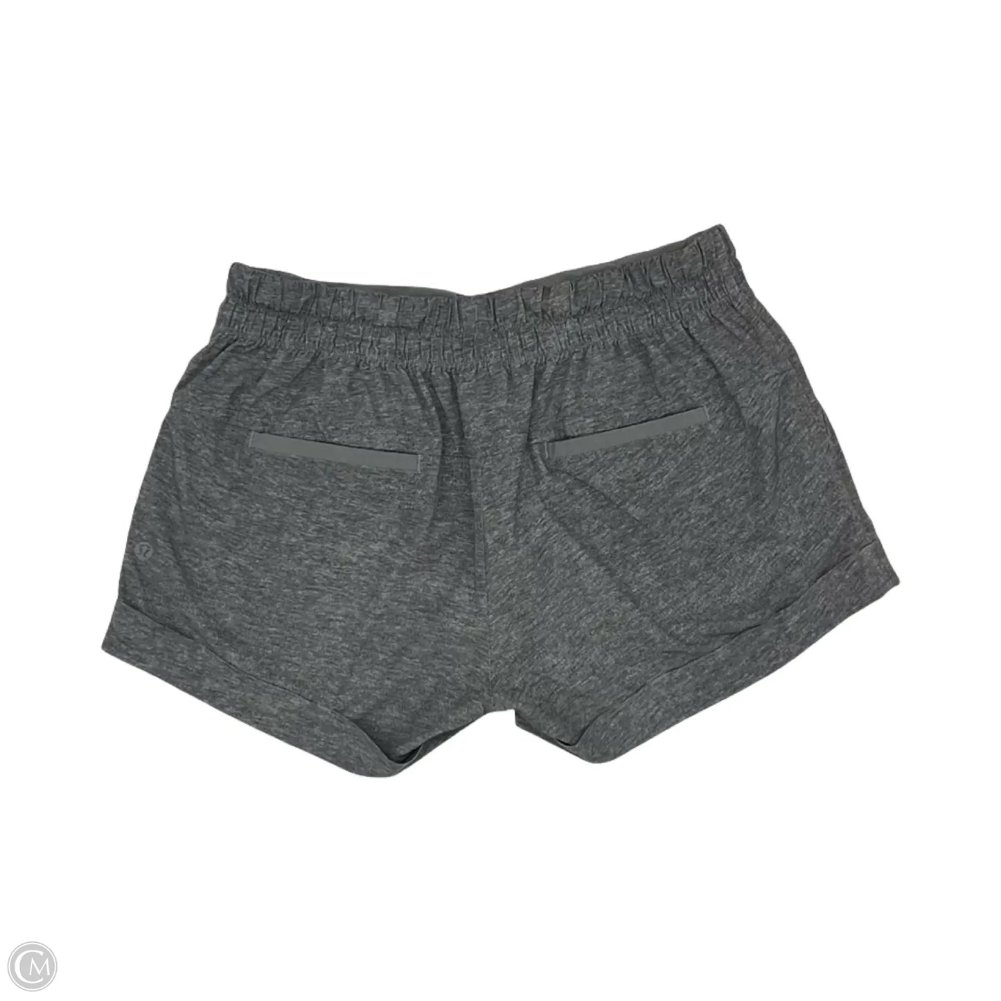 Athletic Shorts By Lululemon In Grey, Size: M
