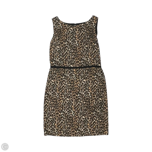 Dress Work By Loft In Animal Print, Size: 12