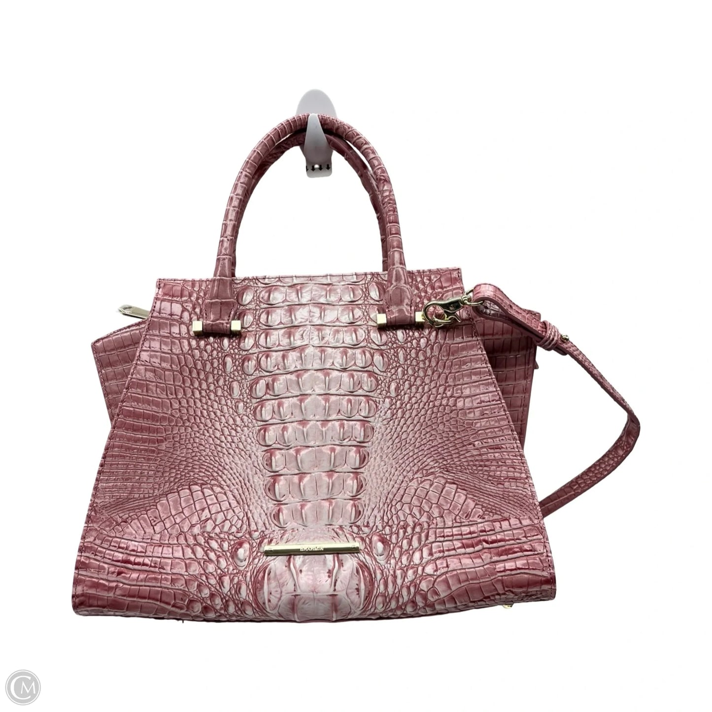 Handbag Designer By Brahmin, Size: Large