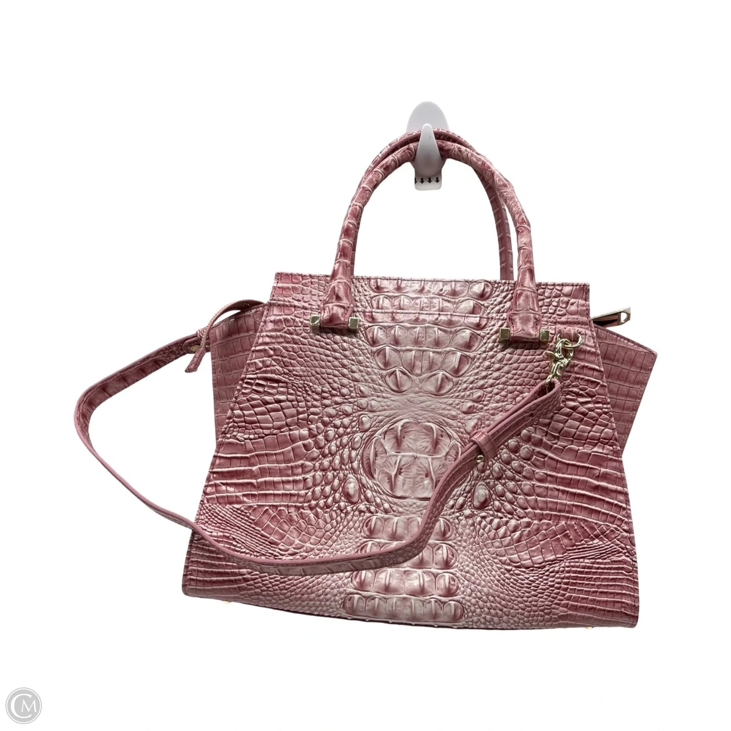 Handbag Designer By Brahmin, Size: Large