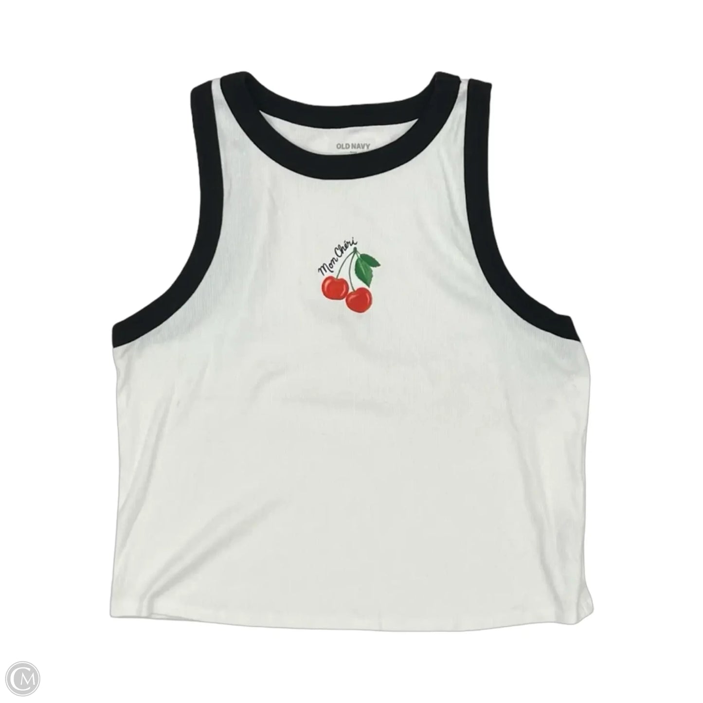 Tank Top By Old Navy In Black & White, Size: Xxl