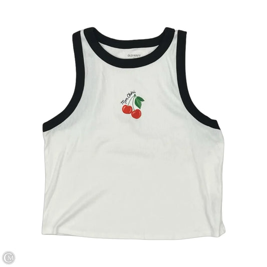 Tank Top By Old Navy In Black & White, Size: Xxl
