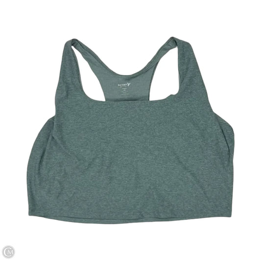 Athletic Tank Top By Old Navy In Green, Size: Xxl