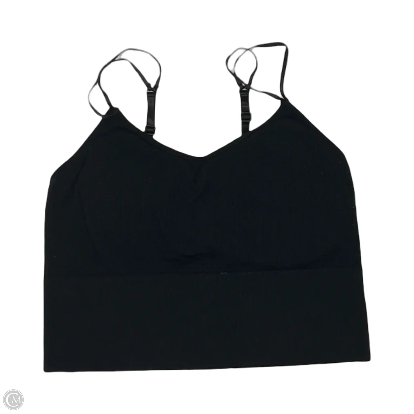 Athletic Bra By Izod In Black, Size: 2x