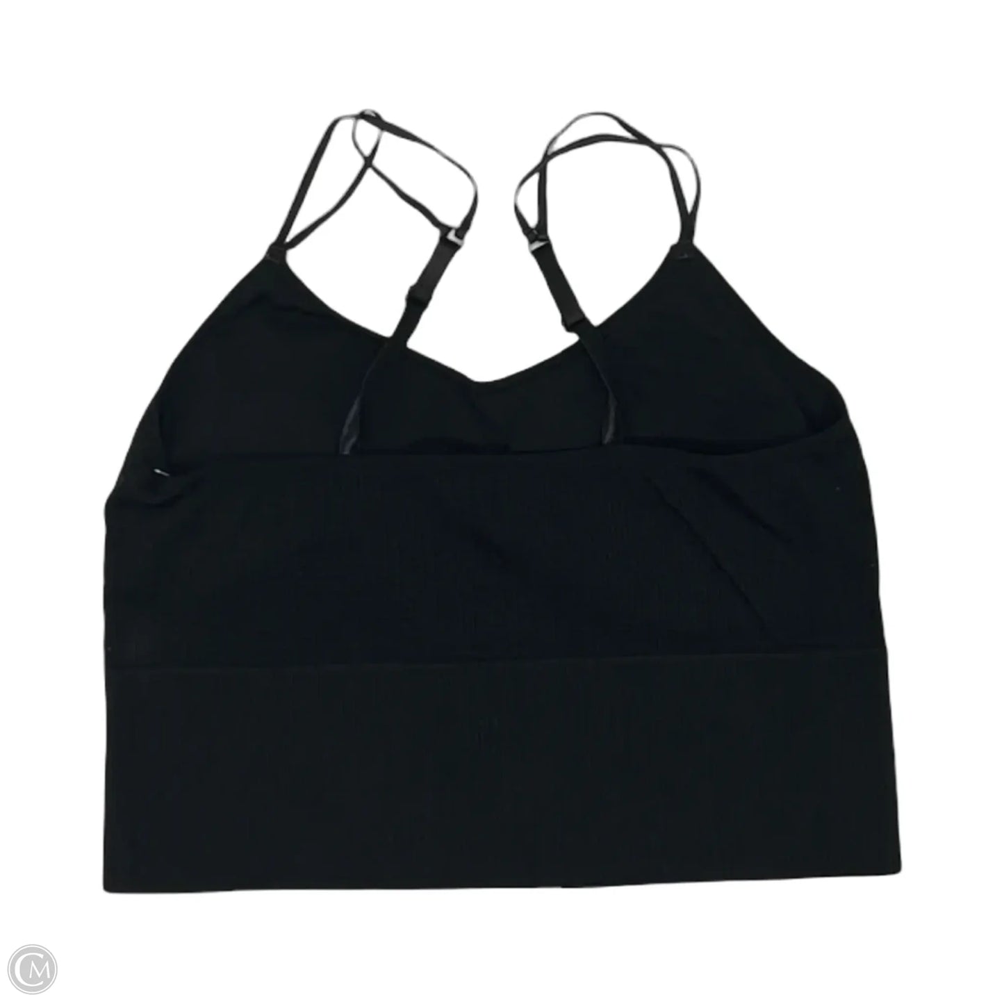 Athletic Bra By Izod In Black, Size: 2x