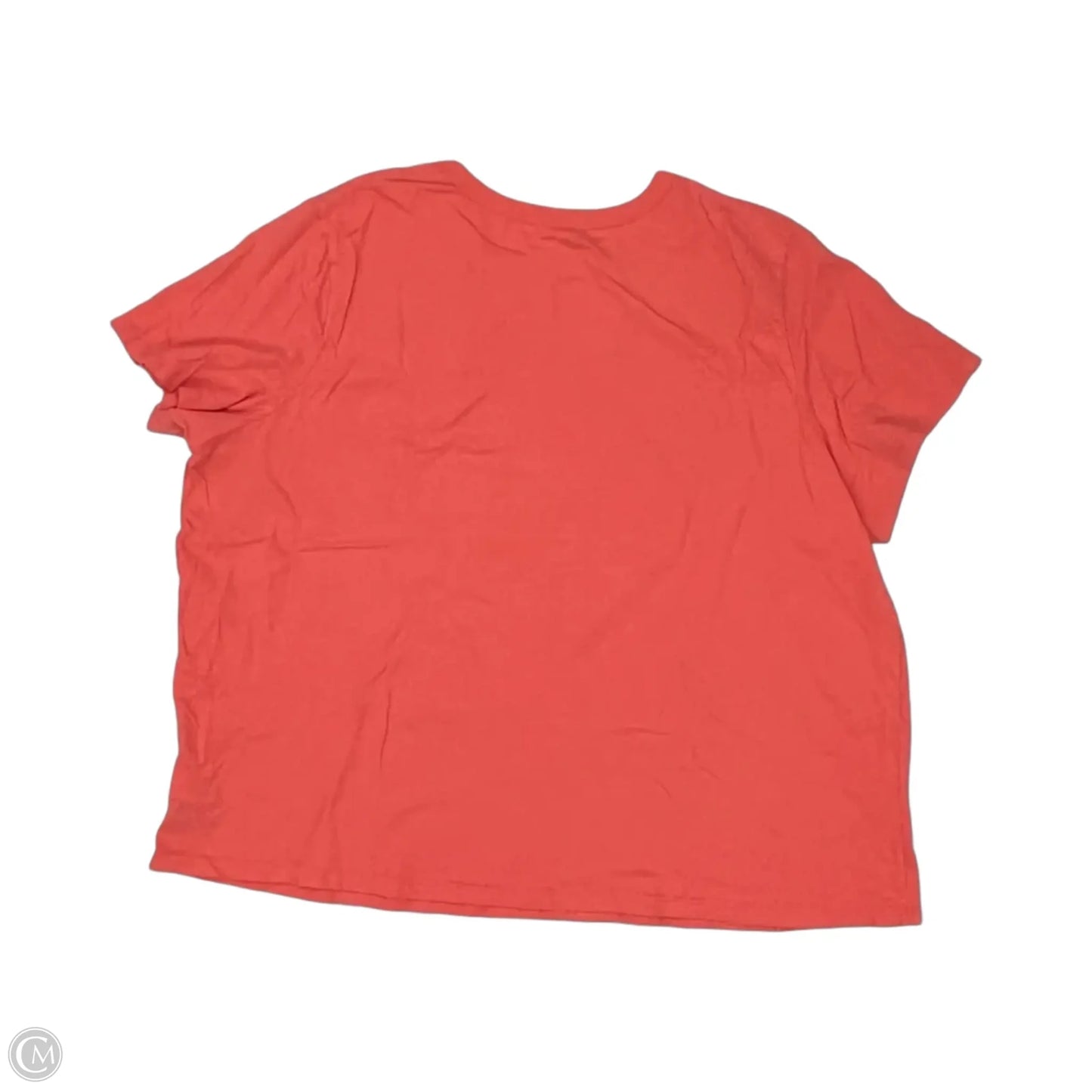 Top Short Sleeve By Old Navy In Coral, Size: Xxl