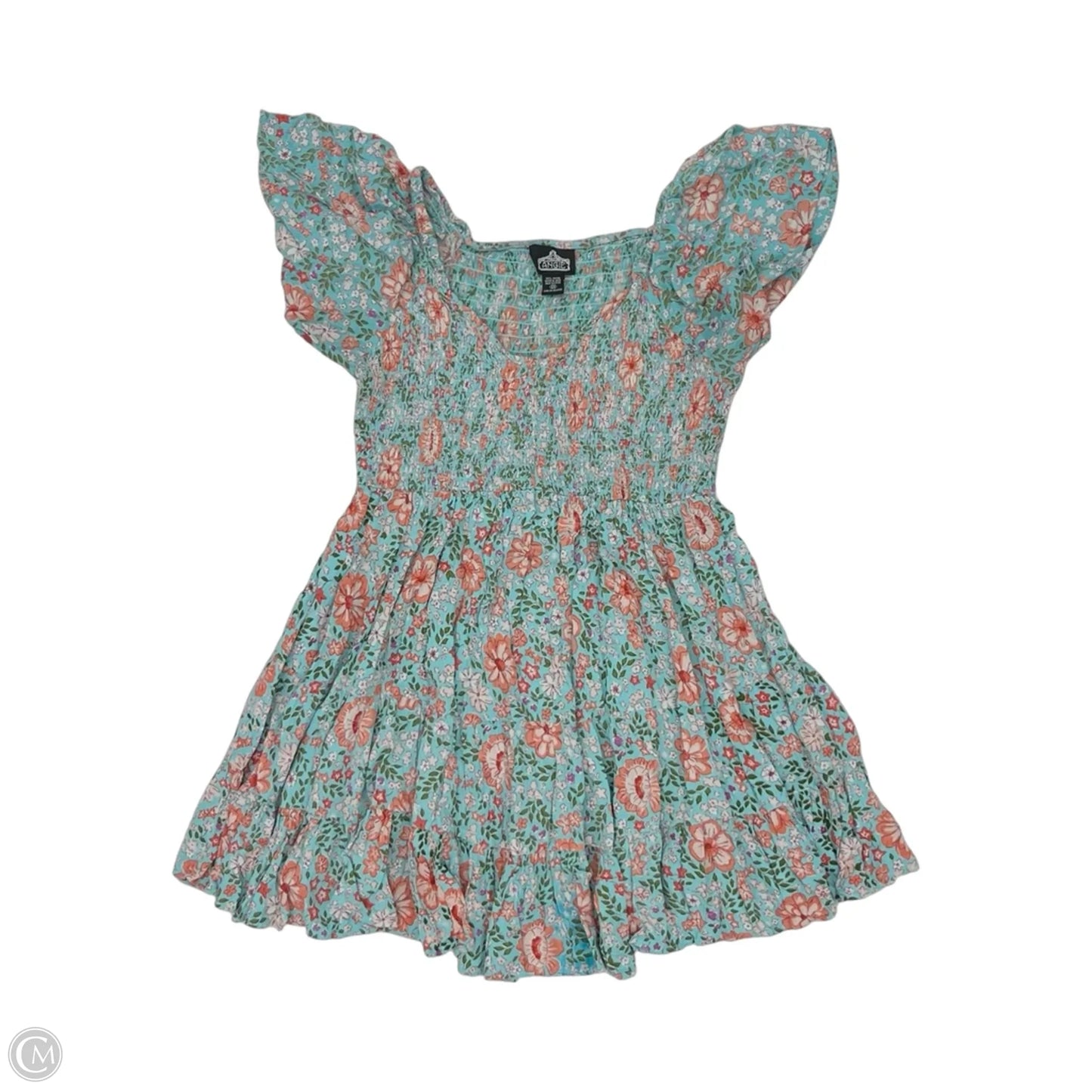 Dress Party Short By Angie In Aqua, Size: 2x
