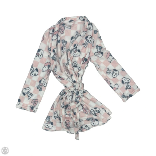 Robe By Clothes Mentor In Pink & White, Size: S