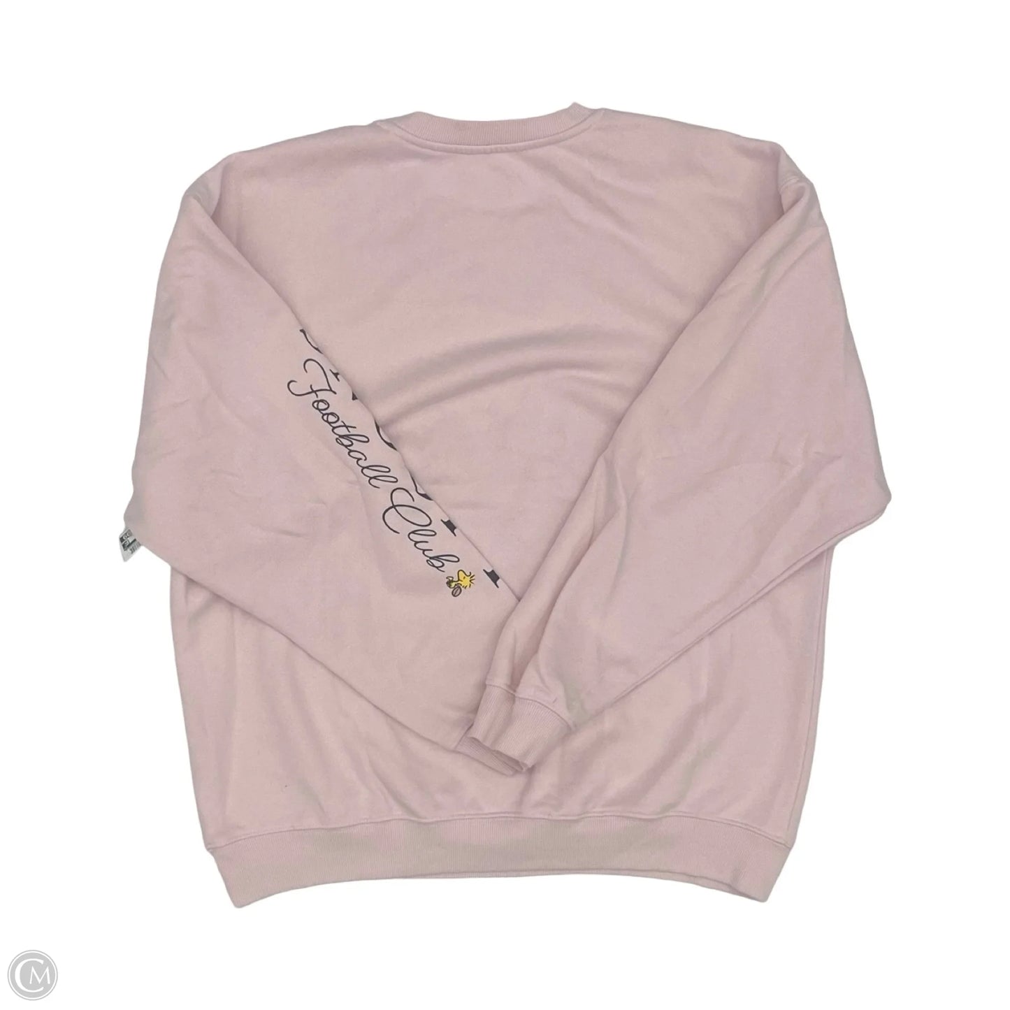 Sweatshirt Crewneck By Clothes Mentor In Pink, Size: Xl