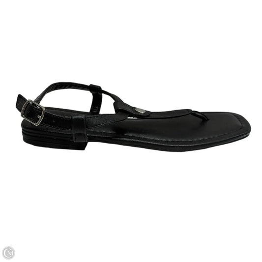Sandals Flats By Dreamers In Black, Size: 8