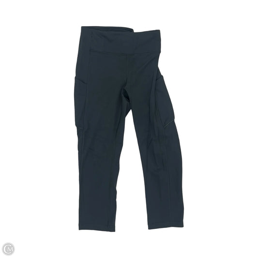 Athletic Leggings Capris By Lululemon In Grey, Size: M