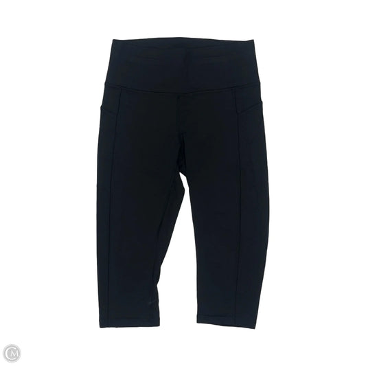 Athletic Leggings Capris By Lululemon In Black, Size: M