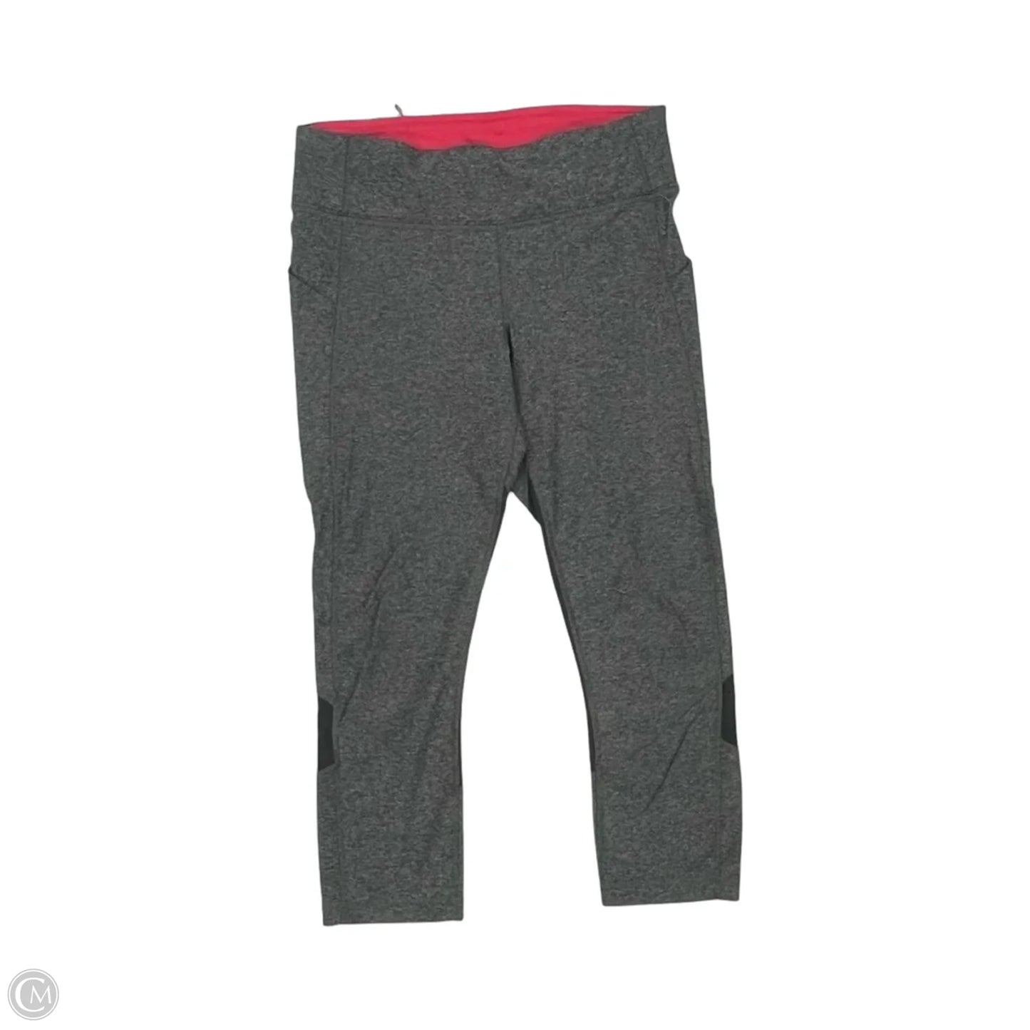 Athletic Leggings Capris By Lululemon In Grey, Size: M