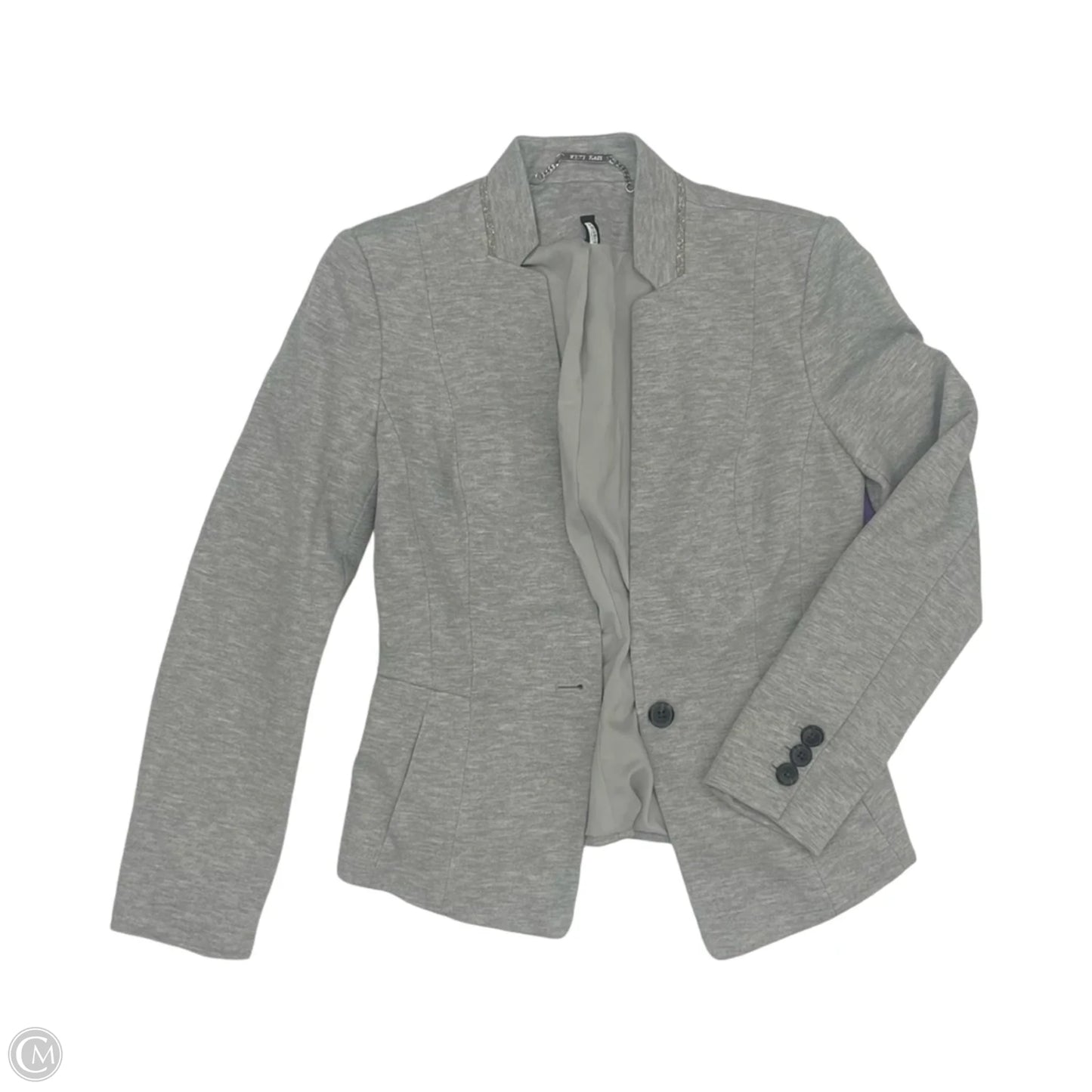 Blazer By White House Black Market In Grey, Size: Xs