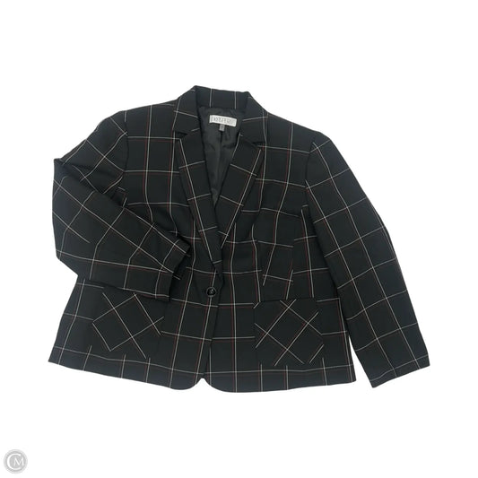 Blazer By Kasper In Black, Size: 2x
