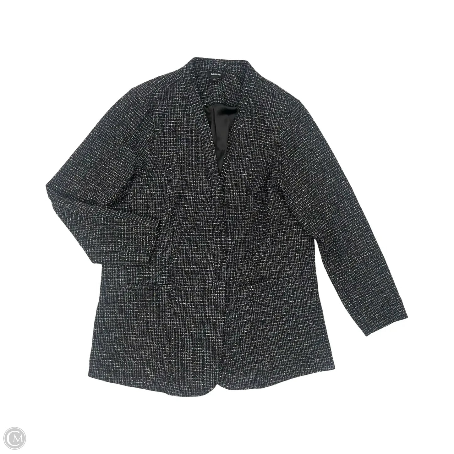 Blazer By Torrid In Black, Size: 3x