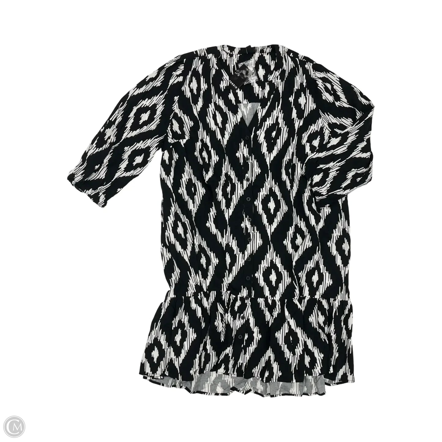 Dress Party Short By Torrid In Black & White, Size: Xl