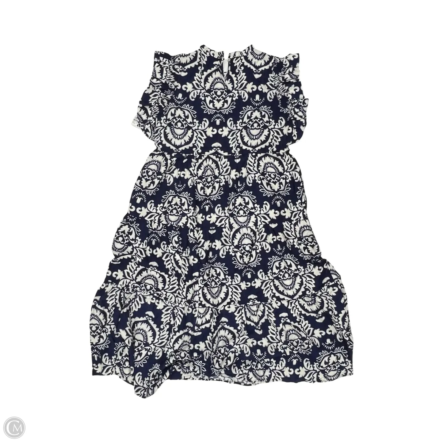 Dress Party Midi By Jodifl In Blue & Cream, Size: M