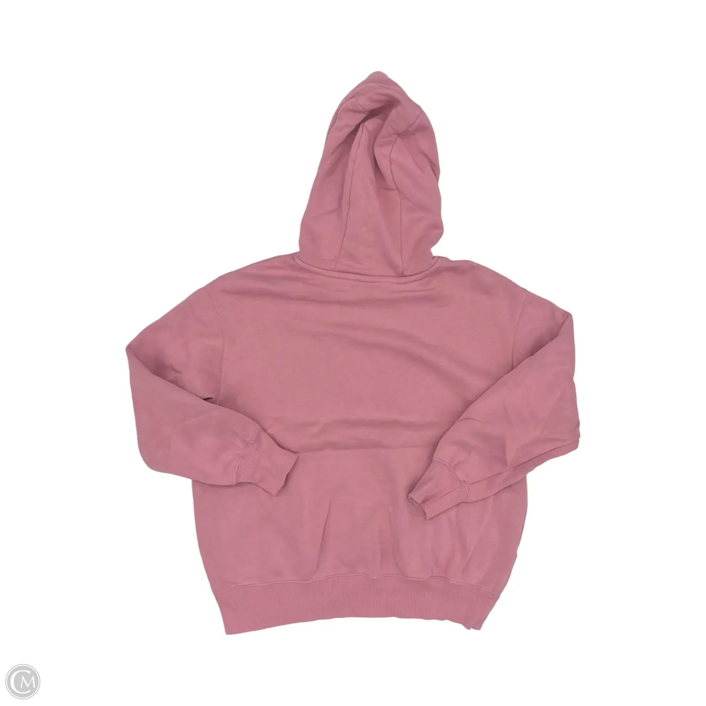Athletic Sweatshirt Hoodie By Nike Apparel In Pink, Size: S